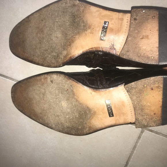 Gucci Crocodile Loafers main image 5